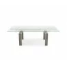 Whiteline Modern Living Davy Extendable Dining Table - Grey Oak - Whiteline Modern Living Davy Extendable Dining Table - Grey Oak