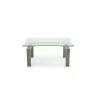 Whiteline Modern Living Davy Extendable Dining Table - Grey Oak - Whiteline Modern Living Davy Extendable Dining Table - Grey Oak