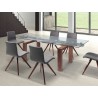 Whiteline Modern Living Davy Extendable Dining Table - Walnut