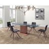 Pilastro Extendable Dining Table - Lfestyle with Set