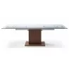 Pilastro Extendable Dining Table - Front Extended - Pilastro Extendable Dining Table - Front Extended