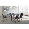 Delta Extendable Dining Table - Walnut - Lifestyle