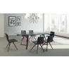 Delta Extendable Dining Table - Walnut - Lifestyle - Delta Extendable Dining Table - Walnut - Lifestyle