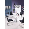 Flow Round Dining Table - Lifestyle with Set