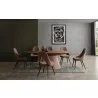 Flow Round Dining Table in Walnut - Lifestyle - Flow Round Dining Table in Walnut - Lifestyle