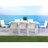 Whiteline Modern Living Rio Indoor / Outdoor Dining Table