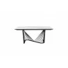 hiteline Modern Living Roma Extendable Dining Table - Front - hiteline Modern Living Roma Extendable Dining Table - Front
