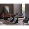 Whiteline Modern Living Jack Extendable Dining Table