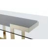 Whiteline Modern Living Sumo Rectangle Dining Table - Glass Top - Whiteline Modern Living Sumo Rectangle Dining Table - Glass Top