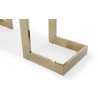Whiteline Modern Living Sumo Rectangle Dining Table - Leg Frame Close-up