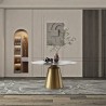 Whiteline Modern Living Charlotte Round Dining Table - Lifestyle
