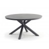 Whiteline Modern Living Kassey Round Outdoor Dining Table - Front