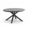 Whiteline Modern Living Kassey Round Outdoor Dining Table - Front - Whiteline Modern Living Kassey Round Outdoor Dining Table - Front