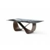 Tiffany Dining Table in Multicolor- front view - Tiffany Dining Table in Multicolor- front view