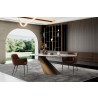 Alondra Dining Table in Bronze-Lifestyle