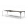 Elena Dining Table in Gray-side view