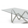 Anaconda Dining Table in Silver-details
