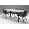Tulum Dining Table Grey Epoxy - Lifestyle - Tulum Dining Table Grey Epoxy - Lifestyle