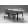 Tulum Dining Table Grey Epoxy - Lifestyle - In Set