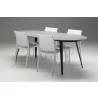 Tulum Dining Table Grey Epoxy - Lifestyle - Tulum Dining Table Grey Epoxy - Lifestyle