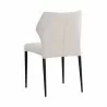 Sunpan James Stackable Dining Chair in City Beige - Set of Two - Back Side Angle - Sunpan James Stackable Dining Chair in City Beige - Set of Two - Back Side Angle