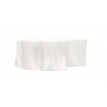 Azzurro Living Daintree Coffee Table In Bone Concrete - Angled