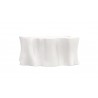 Azzurro Living Daintree Coffee Table In Bone Concrete - Side