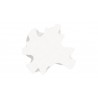 Azzurro Living Daintree Coffee Table In Bone Concrete - Top View