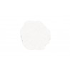 Azzurro Living Daintree Side Table With Bone Concrete Frame And Bone Concrete - Top View
