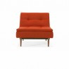 Innovation Living Dublexo Styletto Chair Dark Wood - Elegance Paprika - Front