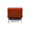 Innovation Living Dublexo Eik Chair Oak-Elegance Paprika-Back View
