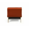 Innovation Living Dublexo Eik Chair Oak-Elegance Paprika-Back View - Innovation Living Dublexo Eik Chair Oak-Elegance Paprika-Back View