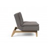 Innovation Living Dublexo Eik Chair Oak-Mixed Dance Grey-Side Voew
