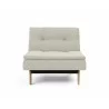 Innovation Living Dublexo Eik Chair Oak-Mixed Dance Natural-Front - Innovation Living Dublexo Eik Chair Oak-Mixed Dance Natural-Front