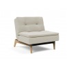 Innovation Living Dublexo Eik Chair OakMixed Dance Natural-Angle Front