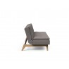 Innovation Living Dublexo Eik Sofa Bed Oak-Mixed Dance Grey-Side