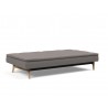 Innovation Living Dublexo Eik Sofa Bed Oak-Mixed Dance Grey-Full Folded