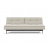 Innovation Living Dublexo Eik Sofa Bed Oak-Mixed Dance Natural-Front View