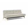 Innovation Living Dublexo Eik Sofa Bed Oak-Mixed Dance Natural-Angle Front View - Innovation Living Dublexo Eik Sofa Bed Oak-Mixed Dance Natural-Angle Front View