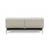 Innovation Living Dublexo Eik Sofa Bed Oak-Mixed Dance Natural-Back View