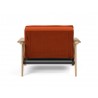 Innovation Living Dublexo Frej Chair Oak-Elegance Paprika-Back View