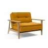 Innovation Living Dublexo Frej Chair Oak-Elegance Burned Curry-Angle Side View - Innovation Living Dublexo Frej Chair Oak-Elegance Burned Curry-Angle Side View