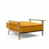 Innovation Living Dublexo Frej Chair Oak-Elegance Burned Curry-Folded View - Innovation Living Dublexo Frej Chair Oak-Elegance Burned Curry-Folded View