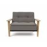 Innovation Living Dublexo Frej Chair Oak-Mixed Dance Grey-Semi Folded - Innovation Living Dublexo Frej Chair Oak-Mixed Dance Grey-Semi Folded