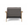 Innovation Living Dublexo Frej Chair Oak-Mixed Dance Grey-Back View