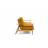 Innovation Living Dublexo Frej Sofa Bed Oak-Elegance Burnt Curry-Side View