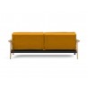 Innovation Living Dublexo Frej Sofa Bed Oak-Elegance Burnt Curry-Back View