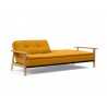 Innovation Living Dublexo Frej Sofa Bed Oak-Elegance Burnt Curry-Half Folded