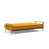Innovation Living Dublexo Frej Sofa Bed Oak-Elegance Burnt Curry-Folded 