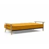 Innovation Living Dublexo Frej Sofa Bed Oak-Elegance Burnt Curry-Folded  - Innovation Living Dublexo Frej Sofa Bed Oak-Elegance Burnt Curry-Folded 
